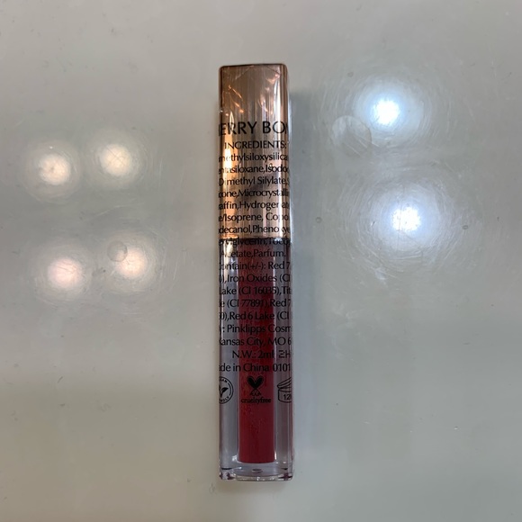 ✨HP✨ 🌻 2/$10 PINKLIPPS COSMETICS Liquid Lipstick in Cherry Bomb NWT - Picture 3 of 6